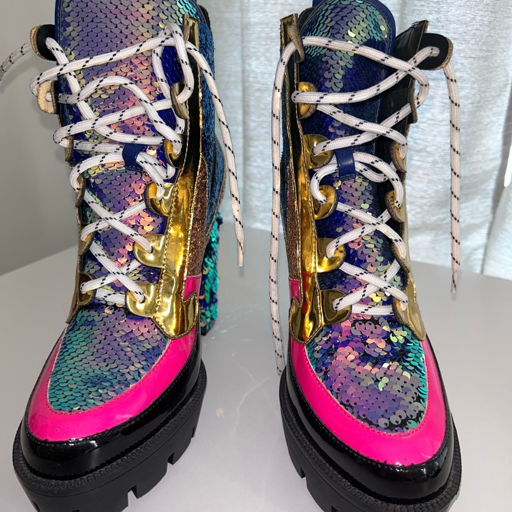 Cape Robin Shoes, Nell, Mermaid Size 8 1/2